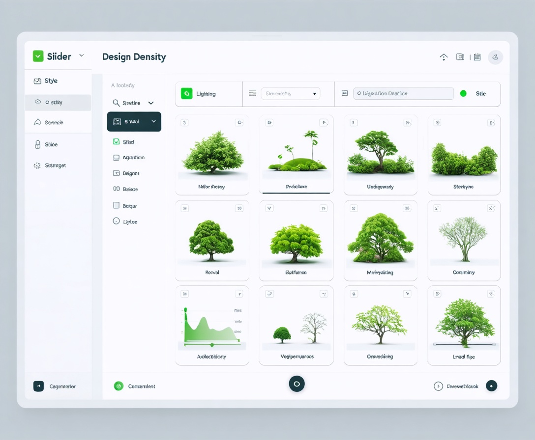 Интерфейс инструментов ИИ для дизайна